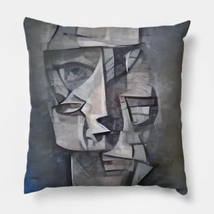 Abstract stone figure Pillow