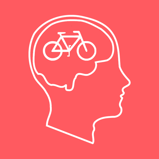 Bikes on the Brain by InletGoodsCo