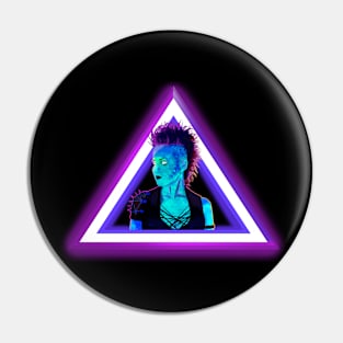 Cyberpunk Girl Pin