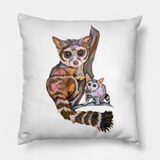 Ring-tailed Cats Pillow