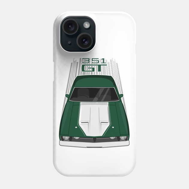 Ford Falcon XB GT 351 - Sherwood Green Phone Case by V8social