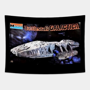 Vintage Model Kit Box Art - Battlestar Galactica Tapestry