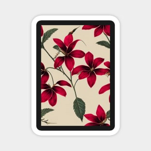 Beautiful Floral pattern #35 Magnet