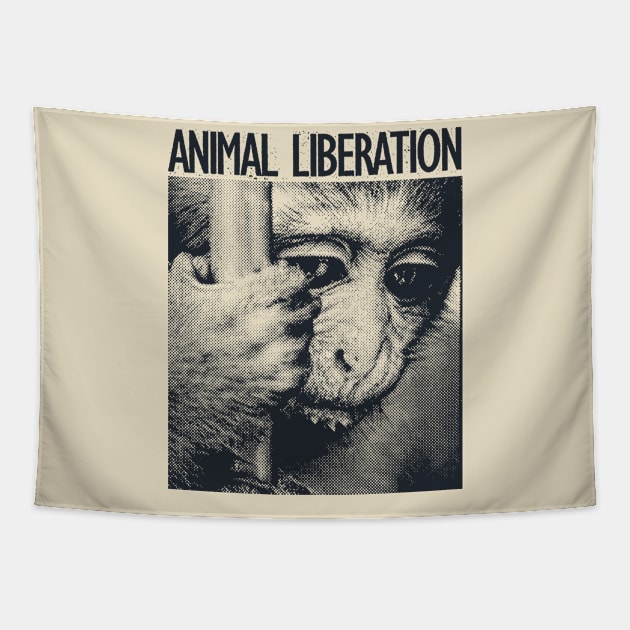 animal liberation Tapestry by psninetynine