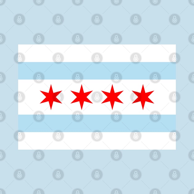 Flag of Chicago by brigadeiro