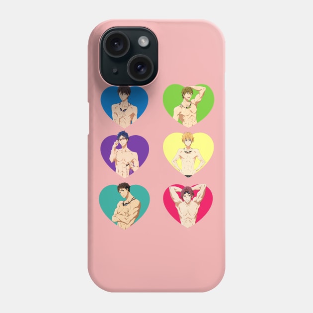 Free Hearts Phone Case by momothistle