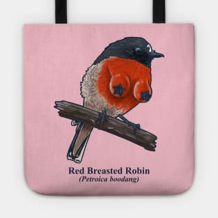 Red Breasted Robin Tote