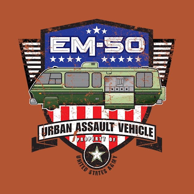 EM-50 Urban Assault Vehicle by MindsparkCreative