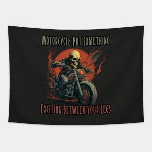 Motorcycle Put Something Exciting Between Your Legs, gift present ideas Tapestry