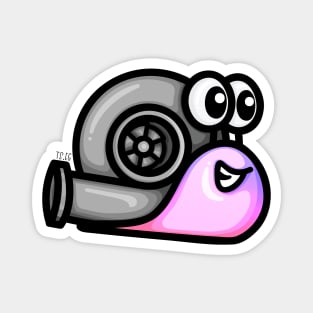 Turbo Snail V1 - Whimsy Vibes Magnet