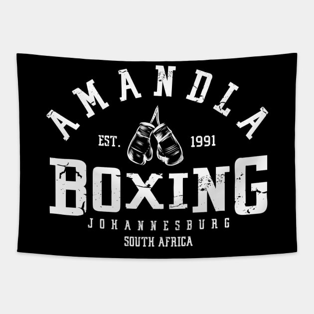 Amandla Boxing 2.0 Tapestry by 2 souls