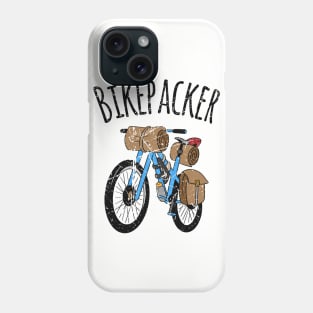 Bikepacker Vintage Bikepacking Travel Camping Phone Case