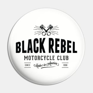 BRMC Piston Banner Black Pin