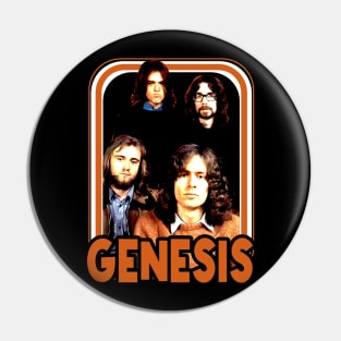 Follow You, Follow Me Fashion Genesis Band Tees, Unite Your Wardrobe with Prog-Rock Harmony Pin