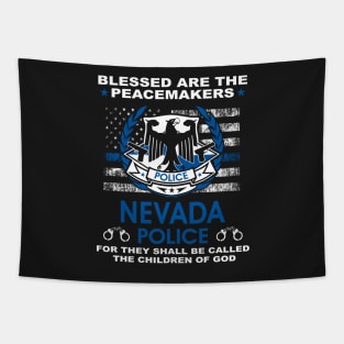 Nevada Police  – Blessed Are The PeaceMakers Tapestry