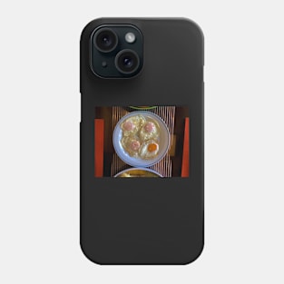 breakfast fried eggs Phone Case