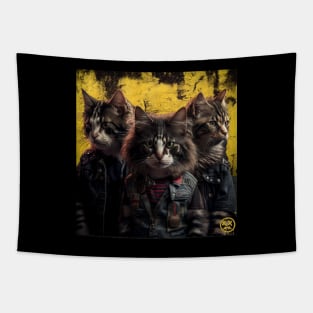 Punk cats band Tapestry
