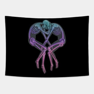 Skeleton Love Tapestry