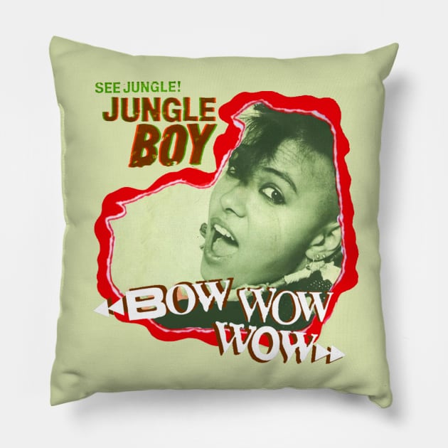 Bow Wow Wow Jungle Boy RARE Pillow by Pop Fan Shop