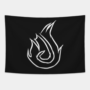 Elementalist (white) Tapestry