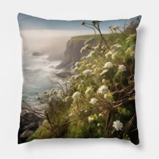 Bluffs Blossom Tendrils Pillow