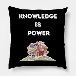 Knowledge is power Back to school Pillow