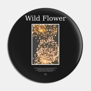 Wild Flower 3 Light Pin