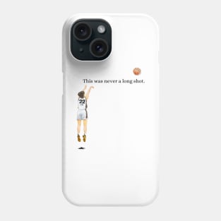Indiana Caitlin Clark #22 A long shot basketball cartoon Phone Case