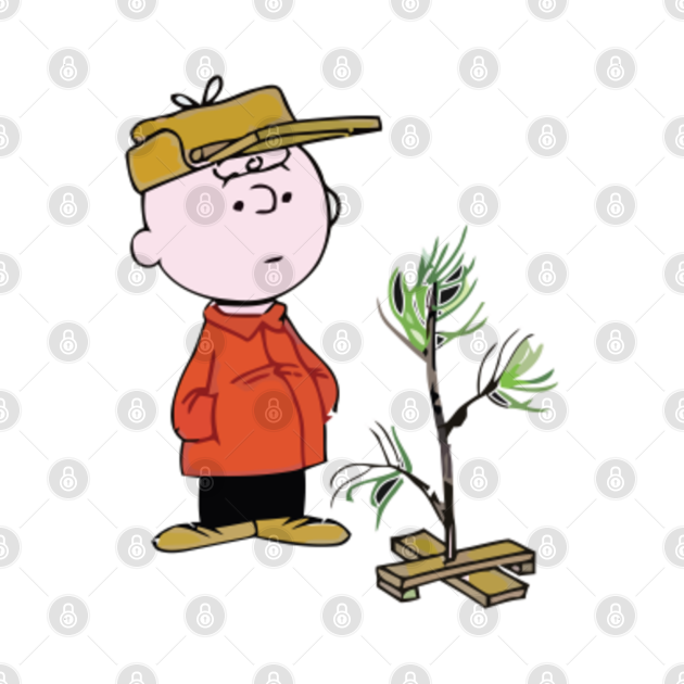 Charlie Brown And Tree - Charlie Brown And Tree - Mug | TeePublic