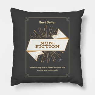 Non-Fiction Best Seller Pillow