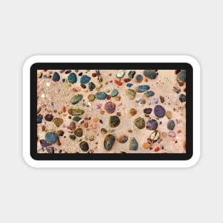 Beach Stones Abstract 7 Magnet