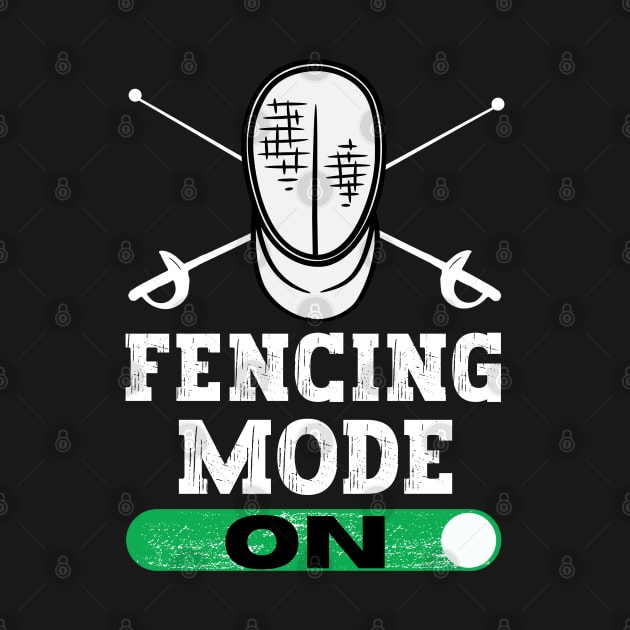 Fencing Mode On by footballomatic