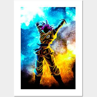 Goku Super Saiyan 4 Art Board Print for Sale by jixelpatterns