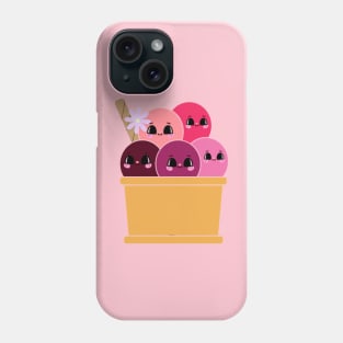 Enjoy your ice cream Phone Case