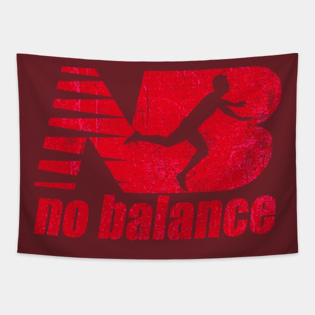 Funny Runner no balance Tapestry by HannessyRin