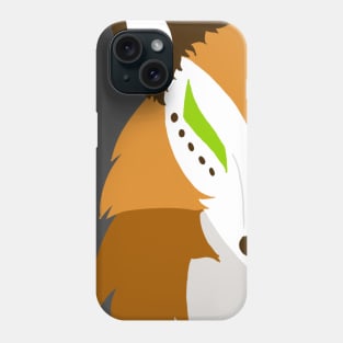 Green Eyed Fox Phone Case