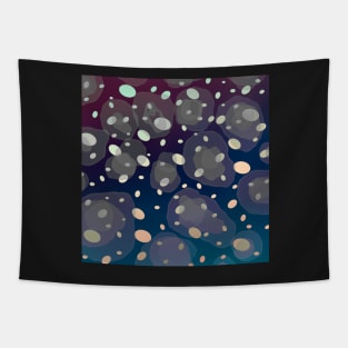 Spots Two abstract art Tapestry