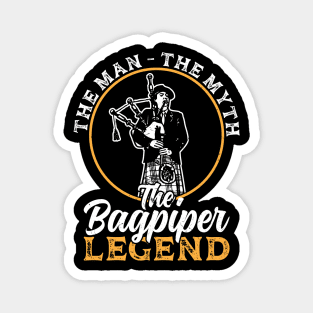 The Bagpiper Legend - Bagpiping Magnet