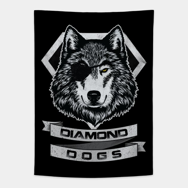 DIAMOND DOGS Tapestry by berserk