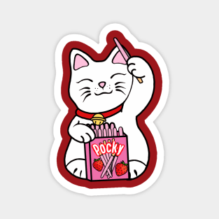 Pocky Cat Magnet