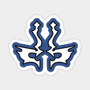 Legacy Raziel Logo White Magnet