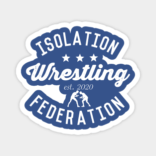 Throwback Isolation Wrestling Federation Magnet