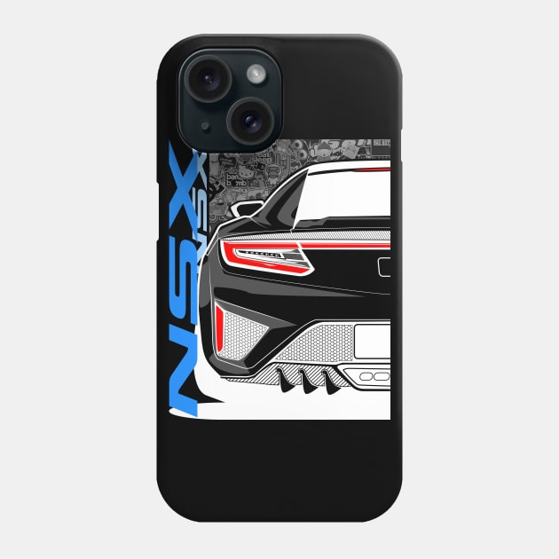 NSX 2017 Phone Case by gaplexio