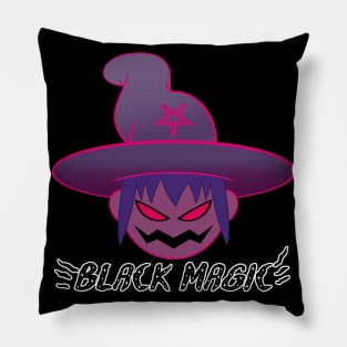 Evil Clancy Black Magic Pillow