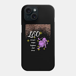 Leo ♌🦁 Zodiac Sign Astrology Tshirt Phone Case