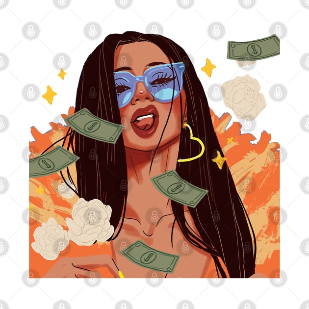 cardi b awesome by weenoliumco