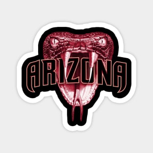 Arizona Fangs Red Magnet