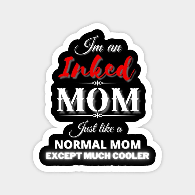 Inked MOM BLV Magnet by Ken Adams Store