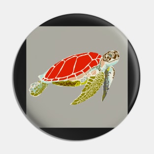 Vintage Sea Turtle Pin