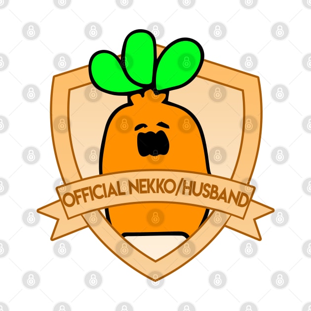 Nekko Husband Badge Hololive Nene Fanbase by TonaPlancarte